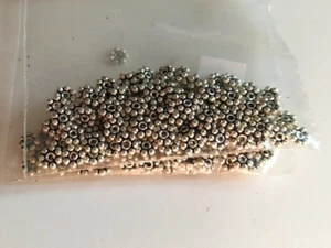 20x Blumen Kugel Donut Perle Zwischenteil Sterlingsilber geschwärzt Schmuck 51 - Bild 1 von 2