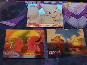 Pokemon The First Movie Cards Lot with Blockbuster Video Promo - Picture 1 of 3