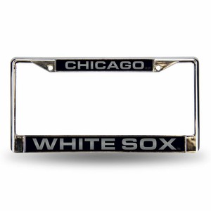 Rico Industries Chicago White Sox Black Chrome Frame