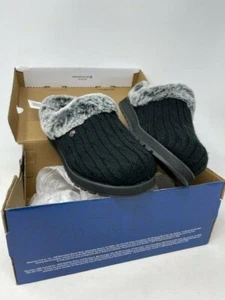 NEW WITHOUT Box Bobs by Skechers 31204/BLK Keepsakes- ICE ANGEL Slippers Size 6 - Picture 1 of 5