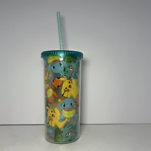 Vaso Pokemon acrílico 20 OZ con pajita, vaso, utensilios de cocina - Imagen 1 de 4