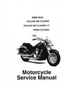 Kawasaki Vulcan 900 Classic/Classic LT 2006-2013 Service Shop Manual 588 Pages
