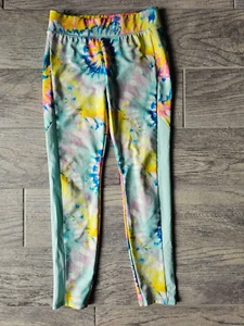 Girls more than magic leggings tie dye athletic pants size Medium 7/8 - Picture 1 of 9