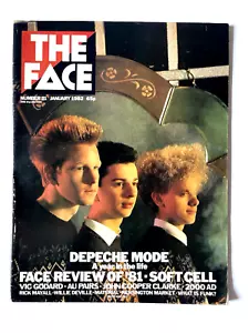 The Face Magazine | Jan 82 | Depeche Mode | Rick Mayall, Soft Cell, Iggy Pop - Picture 1 of 2