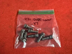 84-86 Nissan 300ZX Z31 VG30 Differential Cover Bolts Hardware Set Of 7 OEM - Bild 1 von 5