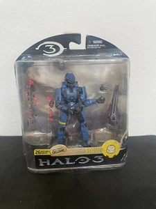 Halo 3 Spartan Scout Walmart Exclusive Series 3 Blue Action Figure New McFarlane - Picture 1 of 2