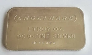 Barra artística de plata comercial Engelhard Industries PD 60394 - Imagen 1 de 2