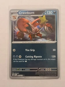 Pokemon Mega Evolution Crawdaunt 085/132 Uncommon Holo - Picture 1 of 2