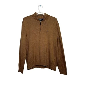 Polo Ralph Lauren Baumwolle Viertel Reißverschluss Pullover Herren Medium klassisch adrett - Bild 1 von 7