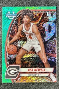 2024-25 Bowman U Chrome Green Shimmer ASA NEWELL #8 Rookie RC Georgia Bulldogs - Bild 1 von 4
