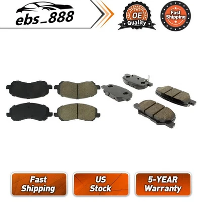 Juego de pastillas de freno delanteras traseras para Mitsubishi Outlander Sport 2,0 L 2013-2018 Foto 1 de 4