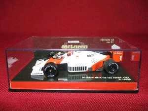 1:43 Scale Niki Lauda 1985 McLaren MP4/2B Tag Turbo Minichamps Formula 1 GP - Picture 1 of 5