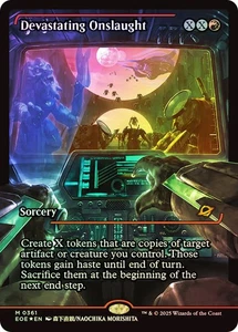 MTG FOIL Devastating Onslaught (#361) - Edge of Eternities #361 - Picture 1 of 1