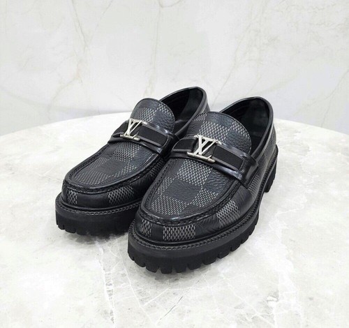LOUIS VUITTON TRAINER Mocassino Louis Vuitton Damier Major 137609868