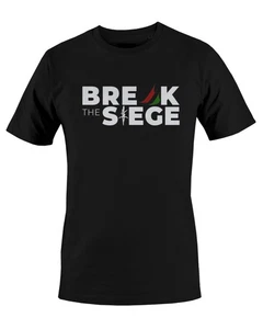 Break The Siege T-Shirts Sarah Creighton Free Palestine 100 % Baumwolle große Größen Top - Bild 1 von 7