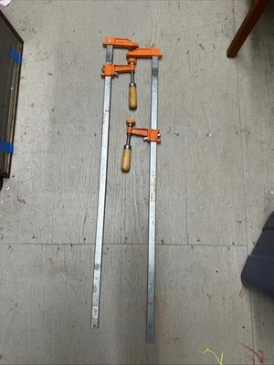 2 ABRAZADERAS DE BARRA JORGENSEN 36" #3736-HD BUEN ESTADO Hechas en EE. UU. Foto 1 de 4