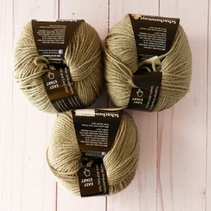 Schachenmayr Merino XT Fine Silky Soft 120 ~ Lot of 3 ~ #575 Sage ~Wool Lyocell - Picture 1 of 3