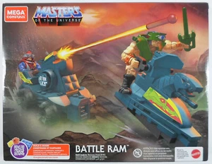 MEGA CONSTRUX MOTU BATTLE RAM TRI-KLOPS MEKANECK FIGURES EUROPEAN SEALED 188 PCS - Picture 1 of 14