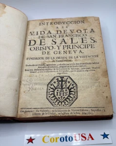 INTRODUCCIÓN A LA VIDA DEVOTA DE SAN FRANCISCO DE SALES: Obispo y príncipe 1703 - Bild 1 von 8