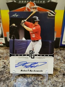 🔥ROBERT BYCKOWSKI LEAF ROOKIE PERFECT GAME AUTO CINCINNATI REDS🔥 - Picture 1 of 3