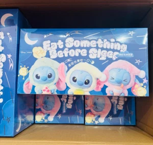 Authentic Miniso Stitch Eat Something Before Sleep Series Vinyl Figure Blind Box - Picture 1 of 25
