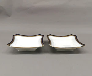 9140428-d Paar quadratische Schalen Hutschenreuther Vorlegeschüsseln 22x22x6cm - Picture 1 of 3