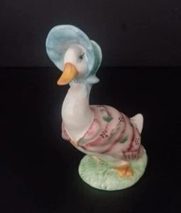 Figura de Beatrix Potter Jemima Puddleduck ROYAL ALBERT LTD 1989 - Imagen 1 de 5