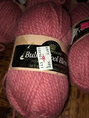 10盎司笨重羊毛混纺复古纱粉色玫瑰外套和Clark Royal Mouline (9) — 第 1/4 张图片