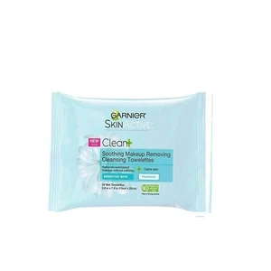 Garnier Skin Active Wipes, Soothing Makeup Removing Cleansing Towelettes, 25 ct. - Picture 1 of 1