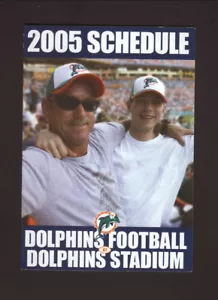 Miami Dolphins--Horario de bolsillo 2005--Miccosukee - Imagen 1 de 2