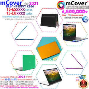 NEW mCover® Hard Case for 2021 15.6" HP ENVY x360 15-ESxxxx 15-EUxxxx laptop