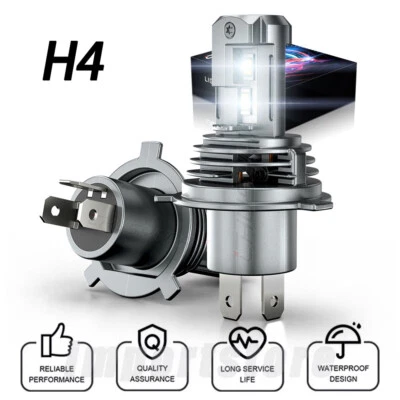 2PC H4 9003 Headlight Bulb Fit Suzuki Bandit 1200 GSF1200S 1997-2006 White - Image 1 of 4