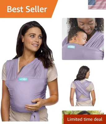 Envoltura de bebé ajustable ligera - Portamanos libres para recién nacido a niño pequeño Foto 1 de 4