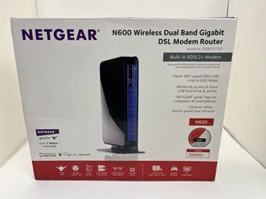 Netgear N600 Bezprzewodowy dwupasmowy gigabitowy router modemowy DSL DGND3700 - Zdjęcie 1 z 8