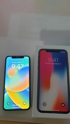 Apple iPhone X - 256 GB - Negro (Desbloqueado) - Excelente Estado Foto 1 de 4