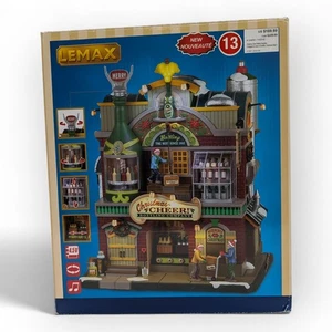 Lemax Caddington Village: Christmas Cheer Bottling Company (non testato) - Foto 1 di 6