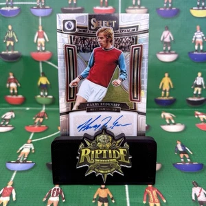 Harry Redknapp Panini Select Premier League Soccer 2023-24 Silver Prizm Auto B - Picture 1 of 4