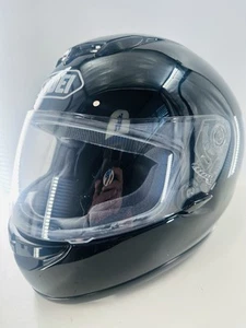 Shoei TZ-R Black Full Face Helmet Size L with Visor - Foto 1 di 10
