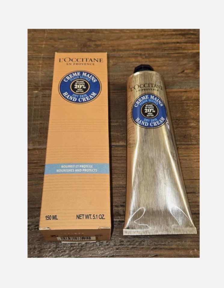 L'OCCITANE Fast-Absorbing 20% Shea Butter Hand Cream 5.20 fl oz Full Size NIB - Image 1 of 1