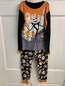 Kids Nightmare Before Christmas Pajamas Size 10 EUC - Picture 1 of 6