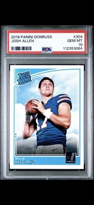 Tarjeta de persecución PSA 10 Josh Allen RC! ¡LEER DESCRIPCIÓN! Foto 1 de 2