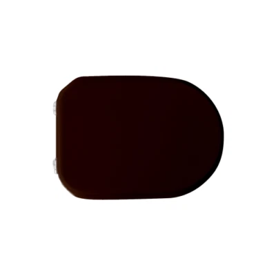 Sedile wc coprivaso per Cesame vaso Sintesi 44-49,5x34 cm copriwater castoro - Immagine 1 di 3
