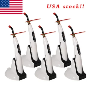 1-5 Stück Dental LED Drahtlos Kabellos Aushärten Licht Lampe LED-B Specht Stil USA - Bild 1 von 22