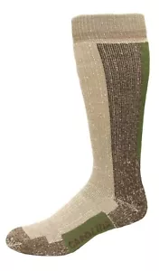 CAROLINA ULTIMATE OUTDOOR OBSESSION MERINO WOOL BLEND SOCKS 72037 BROWN (1 PAIR) - Picture 1 of 1