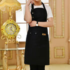 Apron With Pockets Butcher Craft Baking Chefs Waterproof Oil-Proof Kitchen Apron