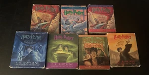 Harry Potter Audio Books Series on CD Jim Dale UNComplete 2-7Boxed Sets CDS R19 - Picture 1 of 4