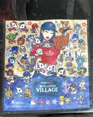 Tokidoki 2024 MLB All Star Game Tote Bag Capital One All Star Village SGA - Image 1 of 3