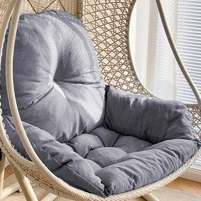 Garden Grey Swing Chair Cushion Hanging Egg Chair Cushion SeatPad Replacement UK