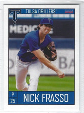 2023 Tulsa Drillers (Double A-Los Angeles Dodgers) Nick Frasso