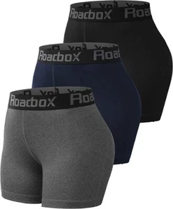 Womens Running Shorts with Pockets Anti Chaffing Quick Dry for Workout 2XL 21099 - Picture 1 of 5